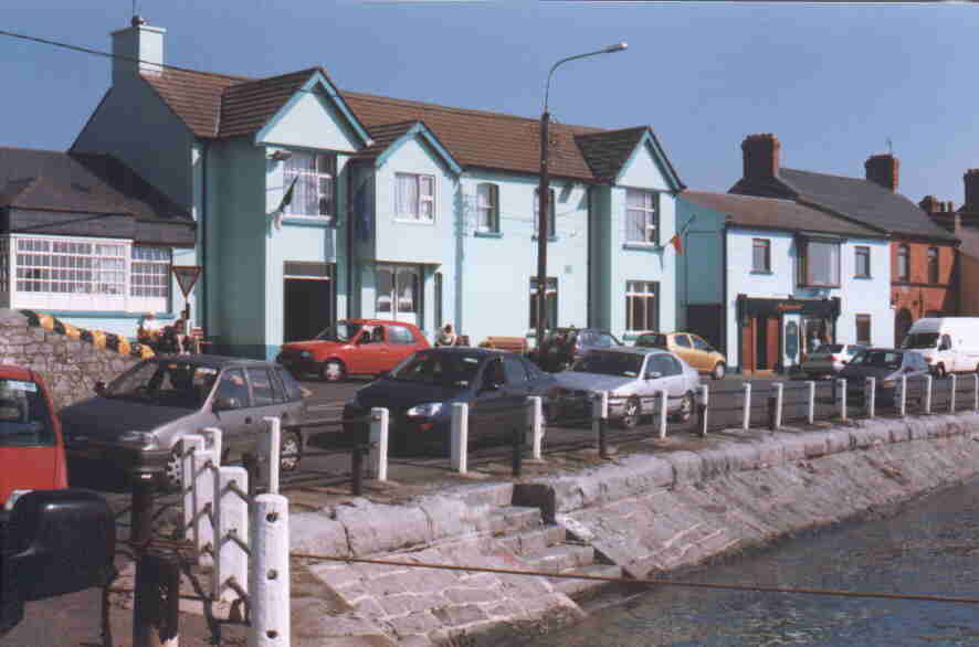 Siesta time at Skerries Harbour and the Pier House hotel